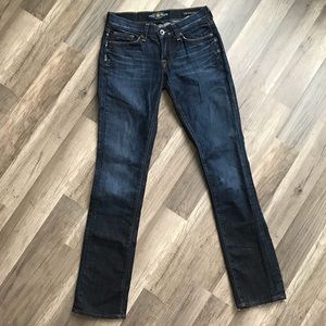 Lucky Brand Zoe Dark Wash Jeans Straight 2/26